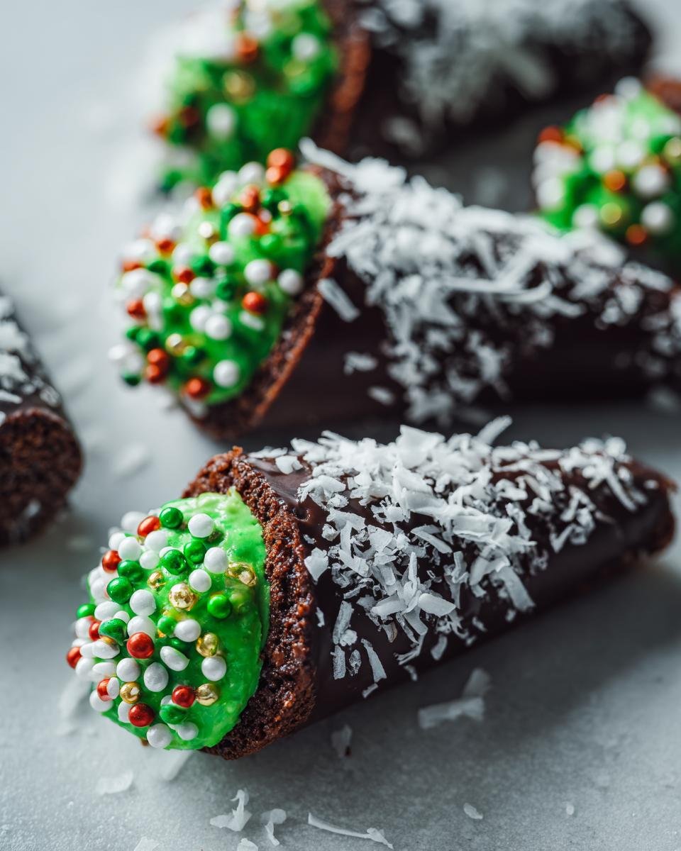 Sapins brownies - detail 1