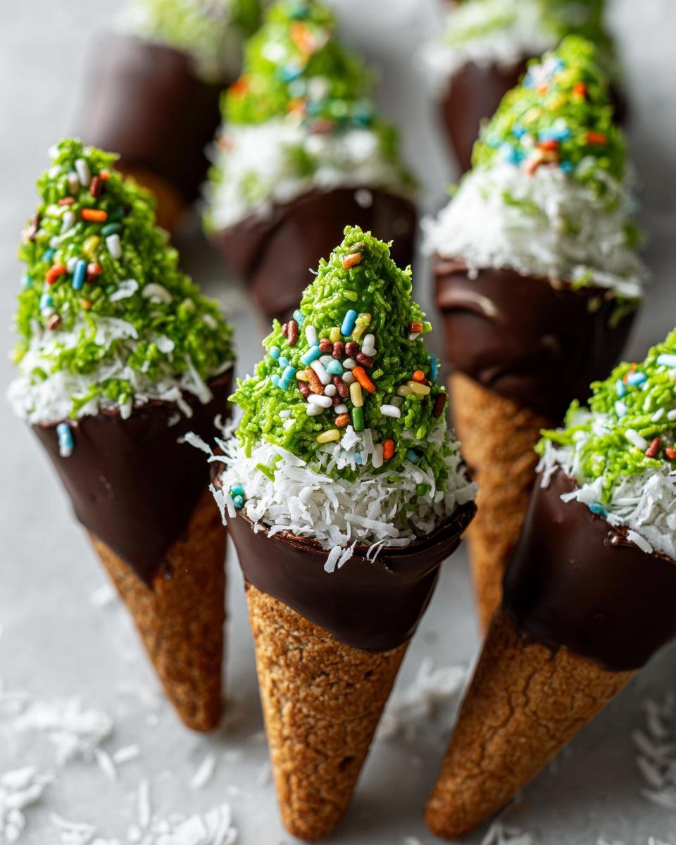 Sapins brownies - detail 2