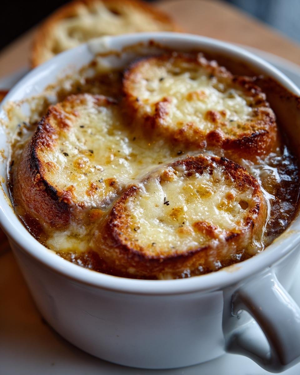 Soupe à l’oignon gratinée : classique français à la québécoise - detail 1