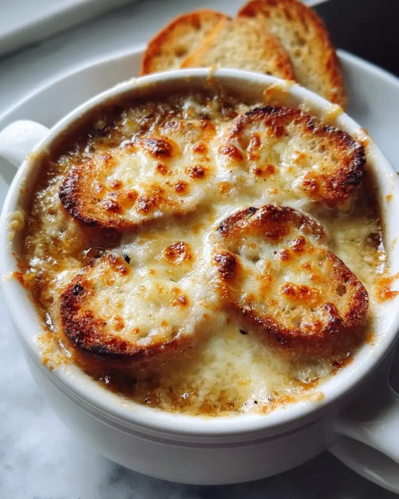 Soupe à l’oignon gratinée : classique français à la québécoise