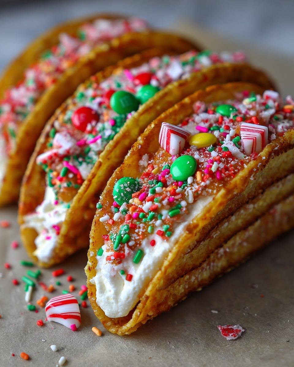 Tacos au cheesecake des fêtes - detail 2