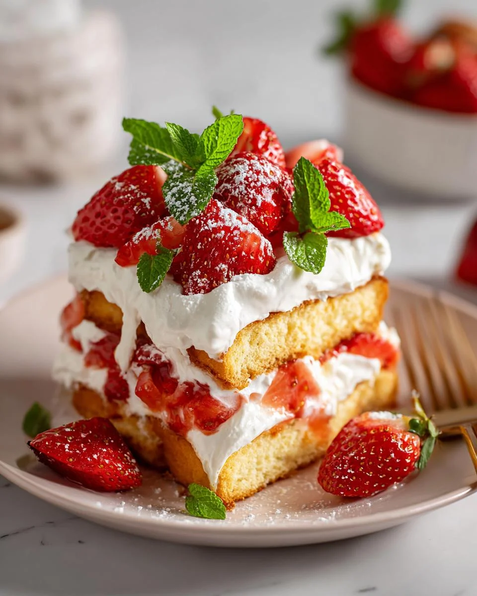 Tiramisu aux Fraises - detail 1