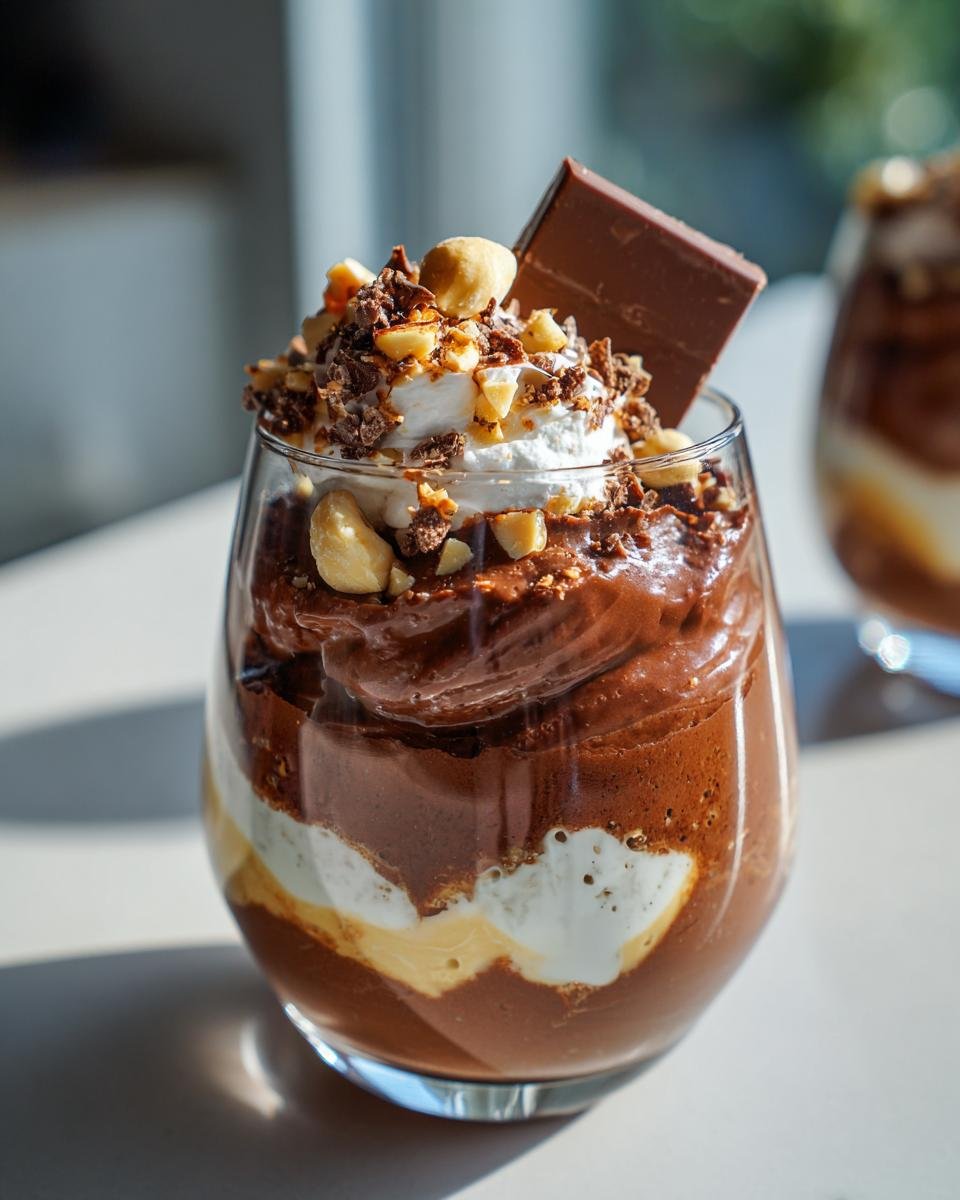 Verrines kinder bueno super gourmandes et sans cuisson - detail 1