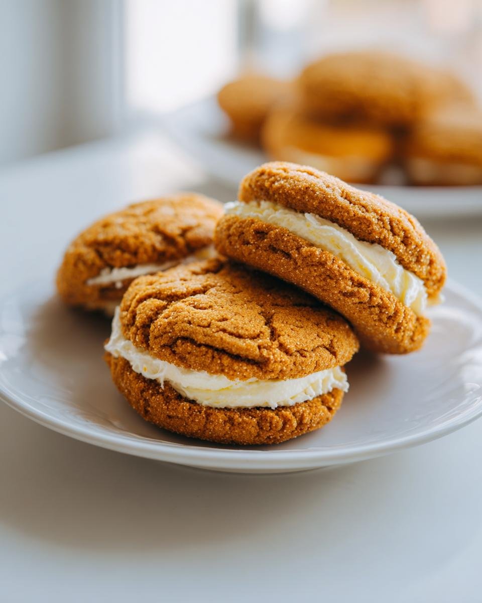 Biscuits au cheesecake et pain d'épices - detail 1
