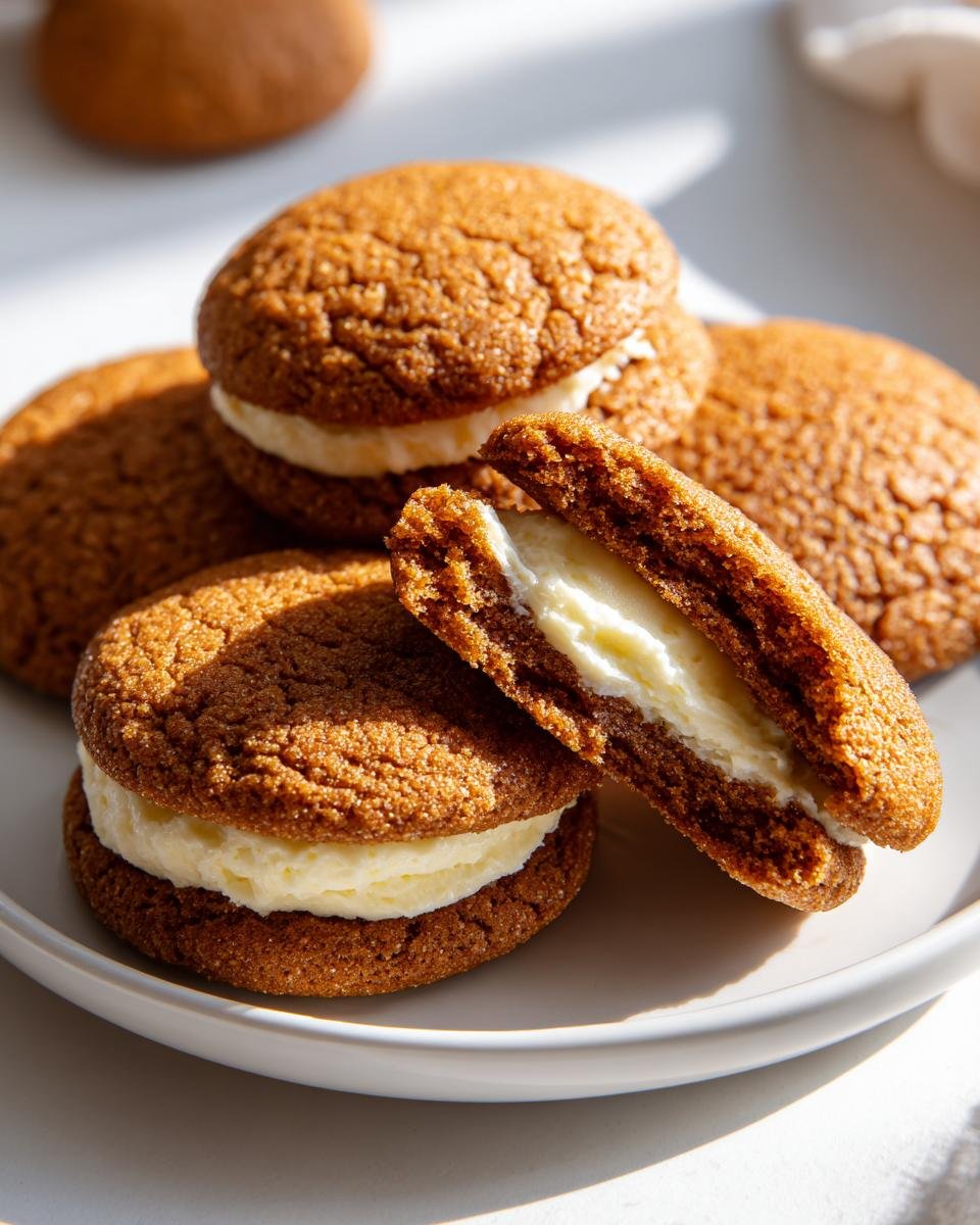 Biscuits au cheesecake et pain d'épices - detail 2