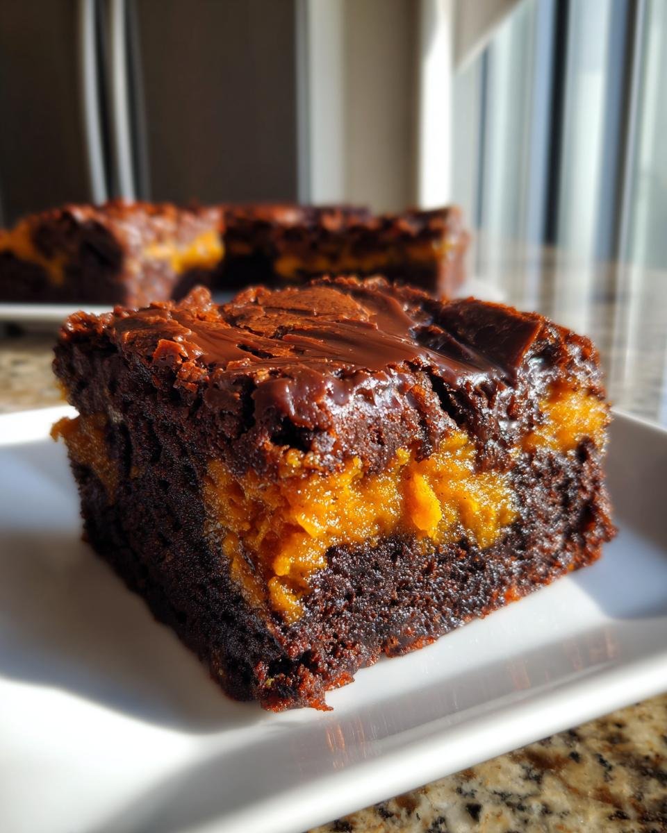 Brownies à la citrouille - detail 1