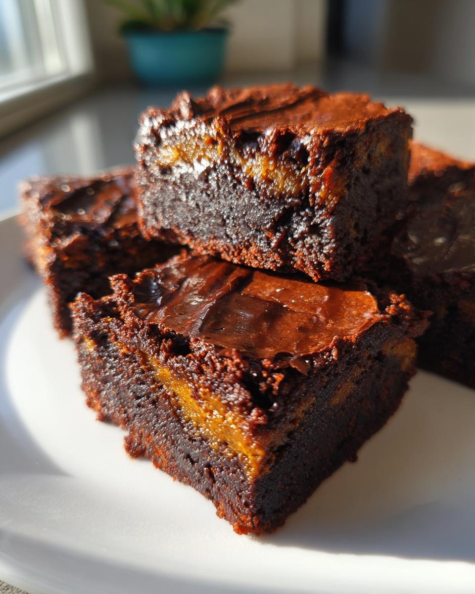 Brownies à la citrouille - detail 2