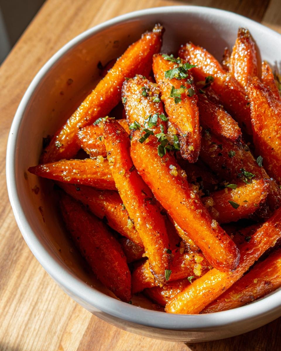 Carottes glacées au miel - detail 1