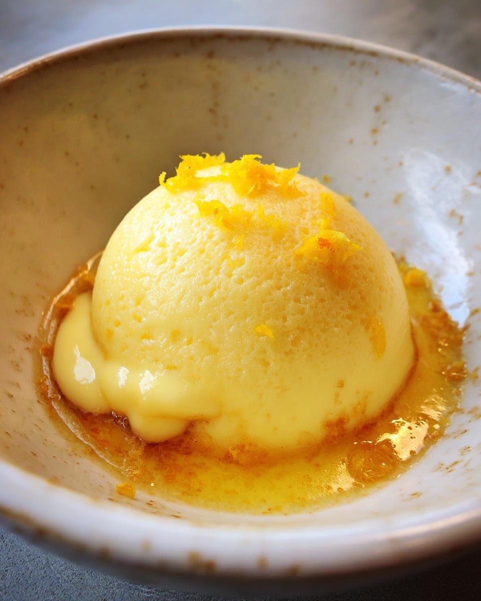 Crème anglaise - detail 1