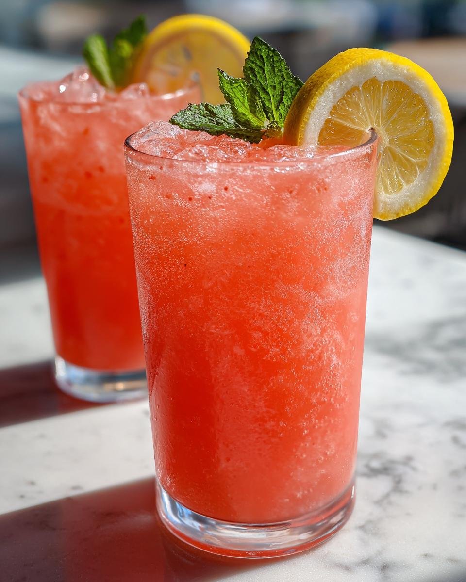 Frozen Strawberry Lemonade - detail 1