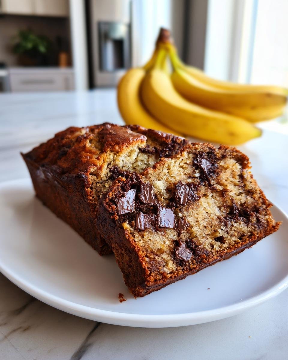 Pain banane-chocolat - detail 1