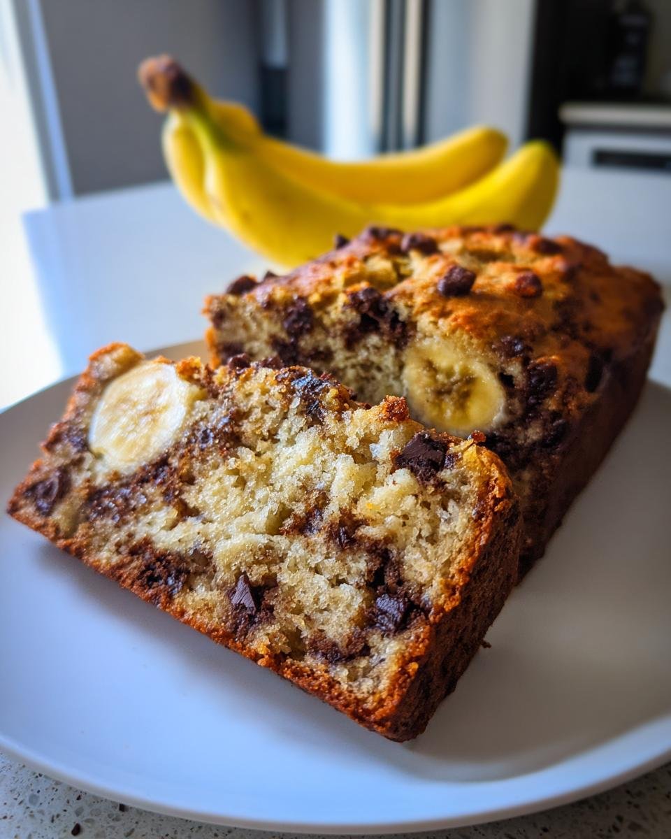 Pain banane-chocolat - detail 2