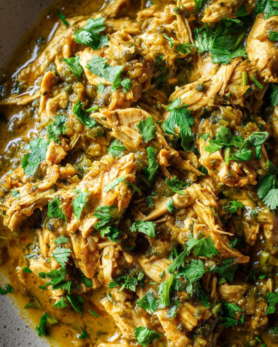 Poulet à la salsa verde (mijoteuse) - detail 2