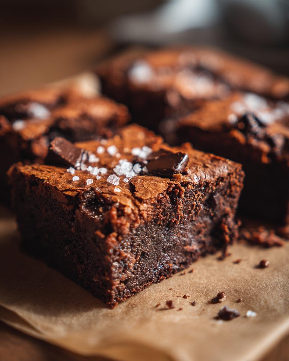 The Best Small Batch Brownies - detail 1