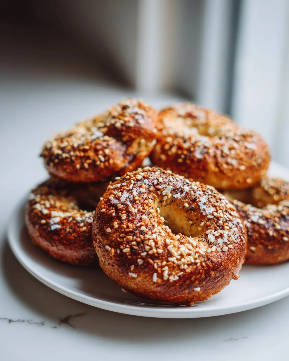 The Best Sourdough Bagels - detail 1