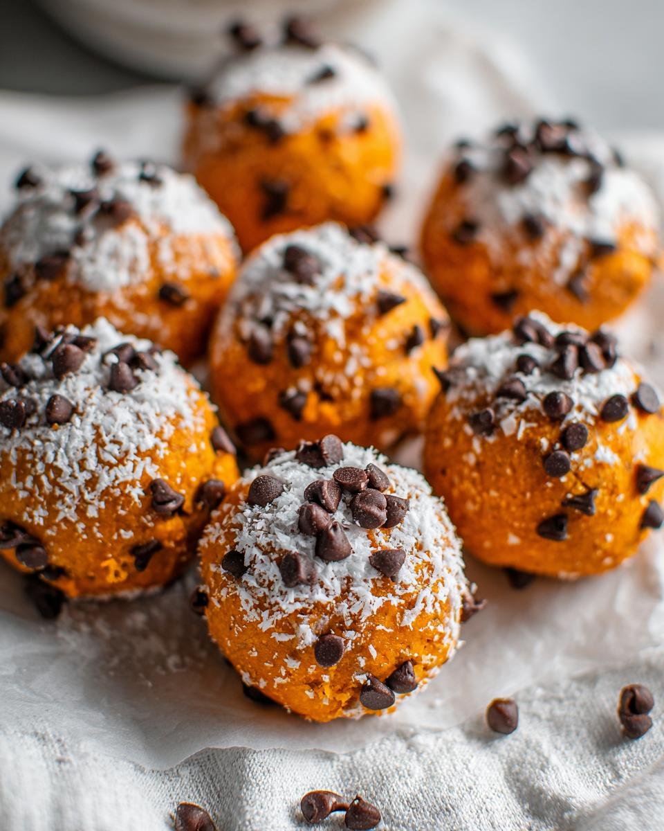 Truffes au cheesecake à la citrouille - detail 1