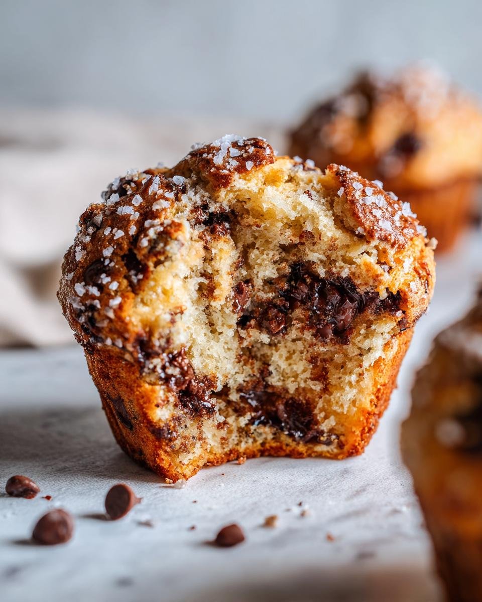 Bakery Style Chocolate Chip Muffins - detail 1