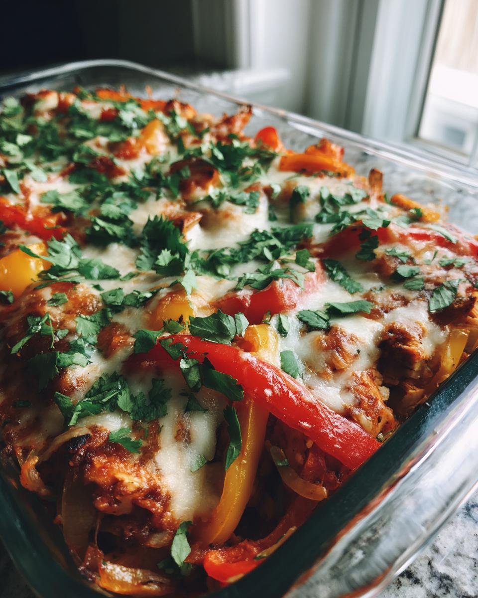 Fajita Chicken Casserole - detail 1