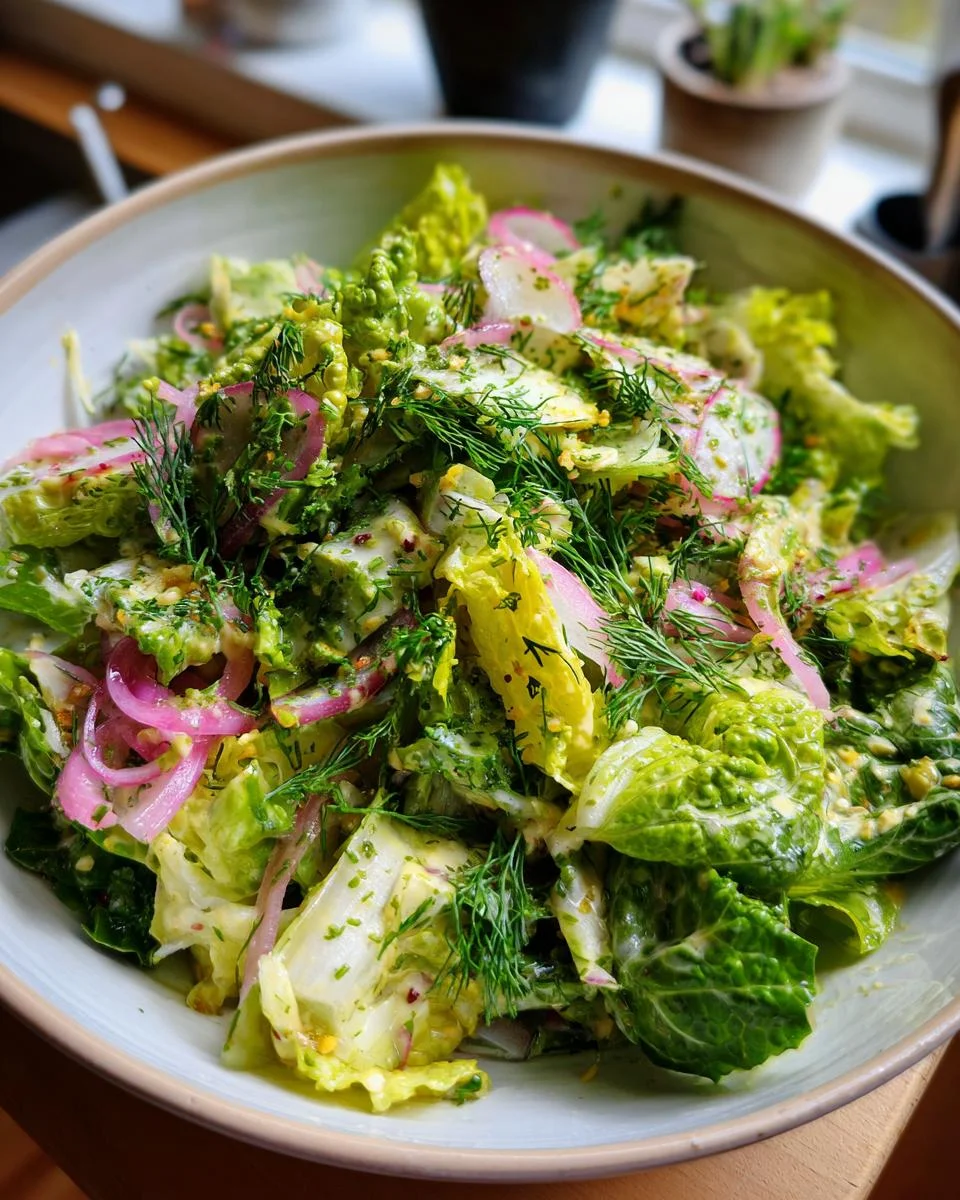 Liz’s Bistro Salad - detail 2