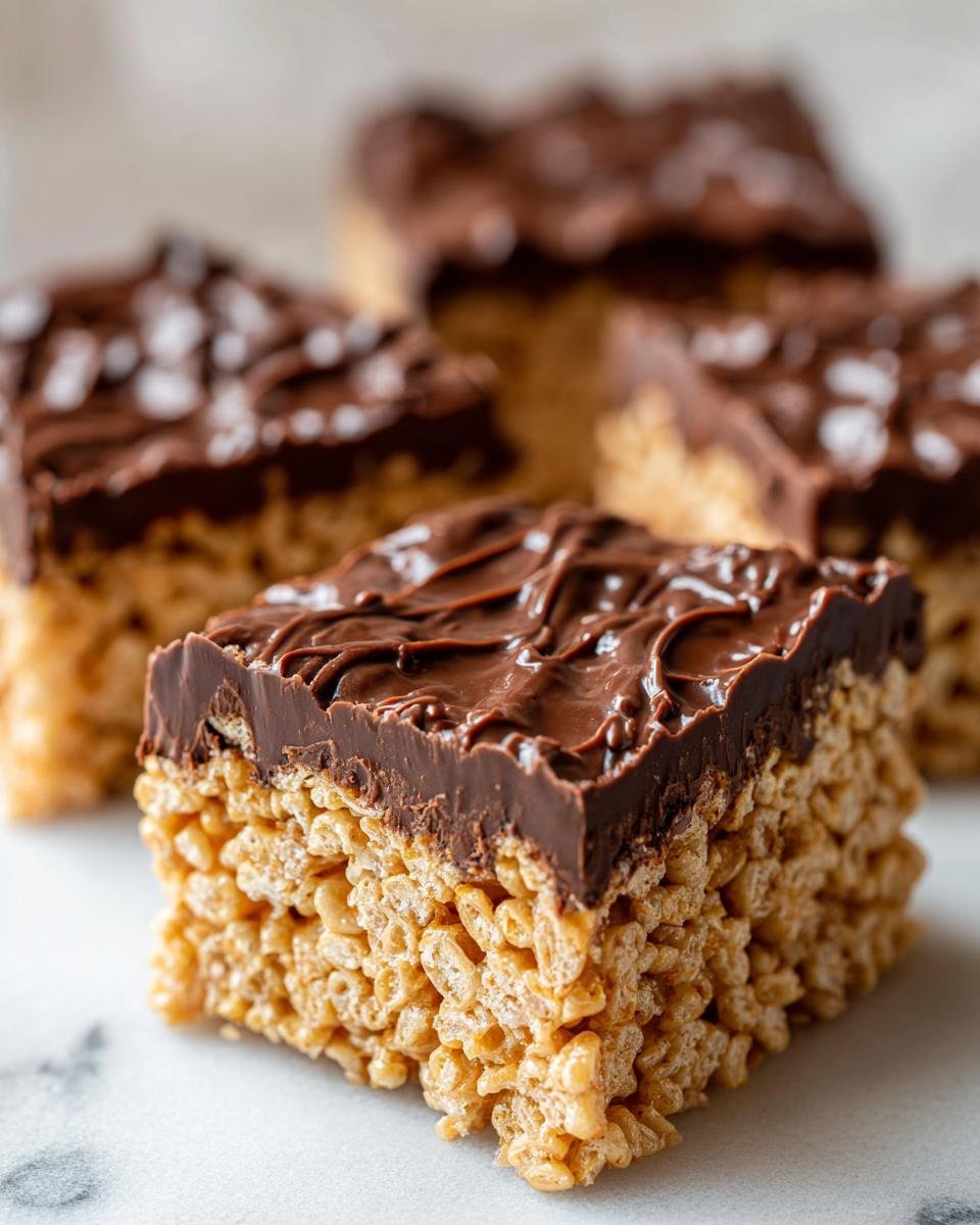 Peanut Butter Rice Krispie Treats - detail 1