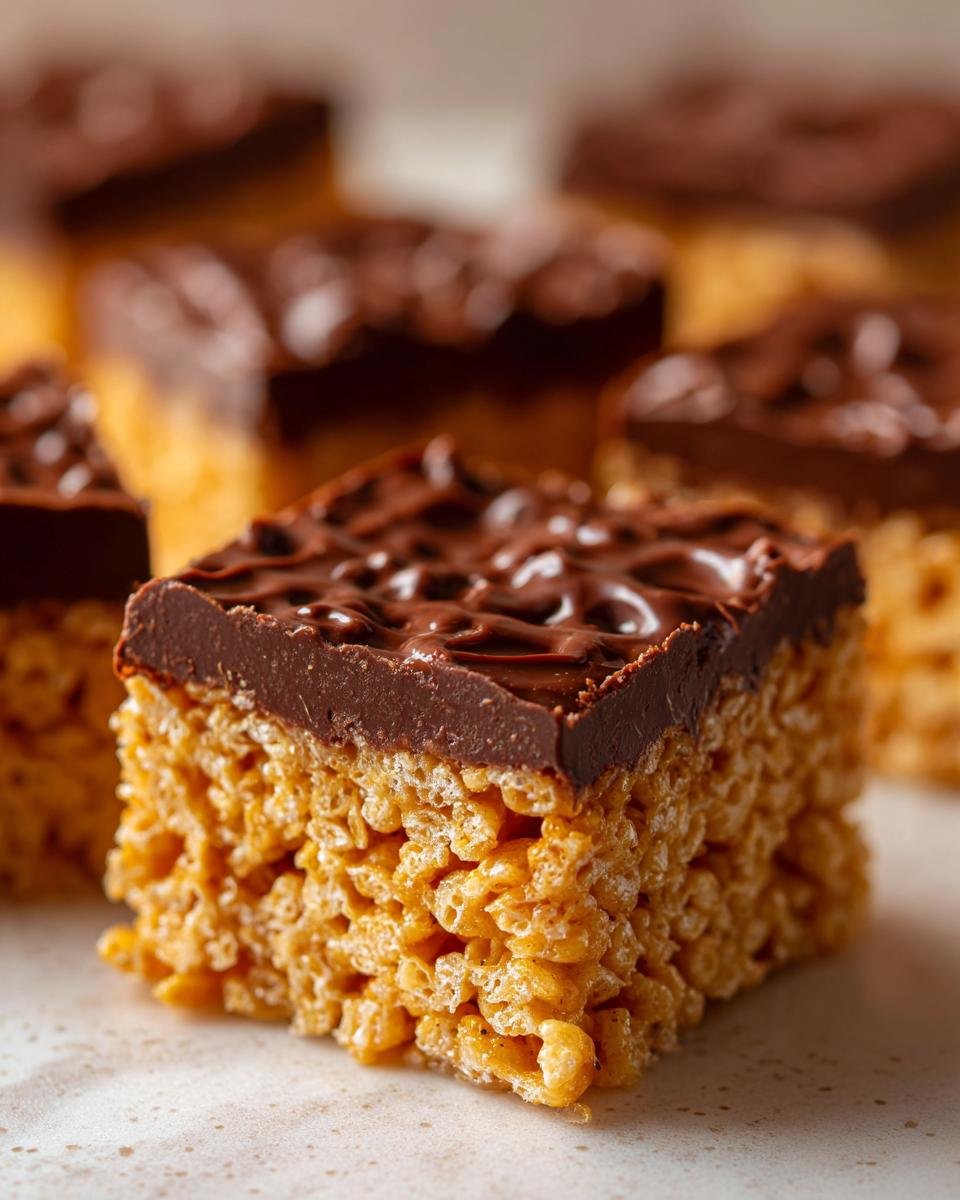 Peanut Butter Rice Krispie Treats - detail 2