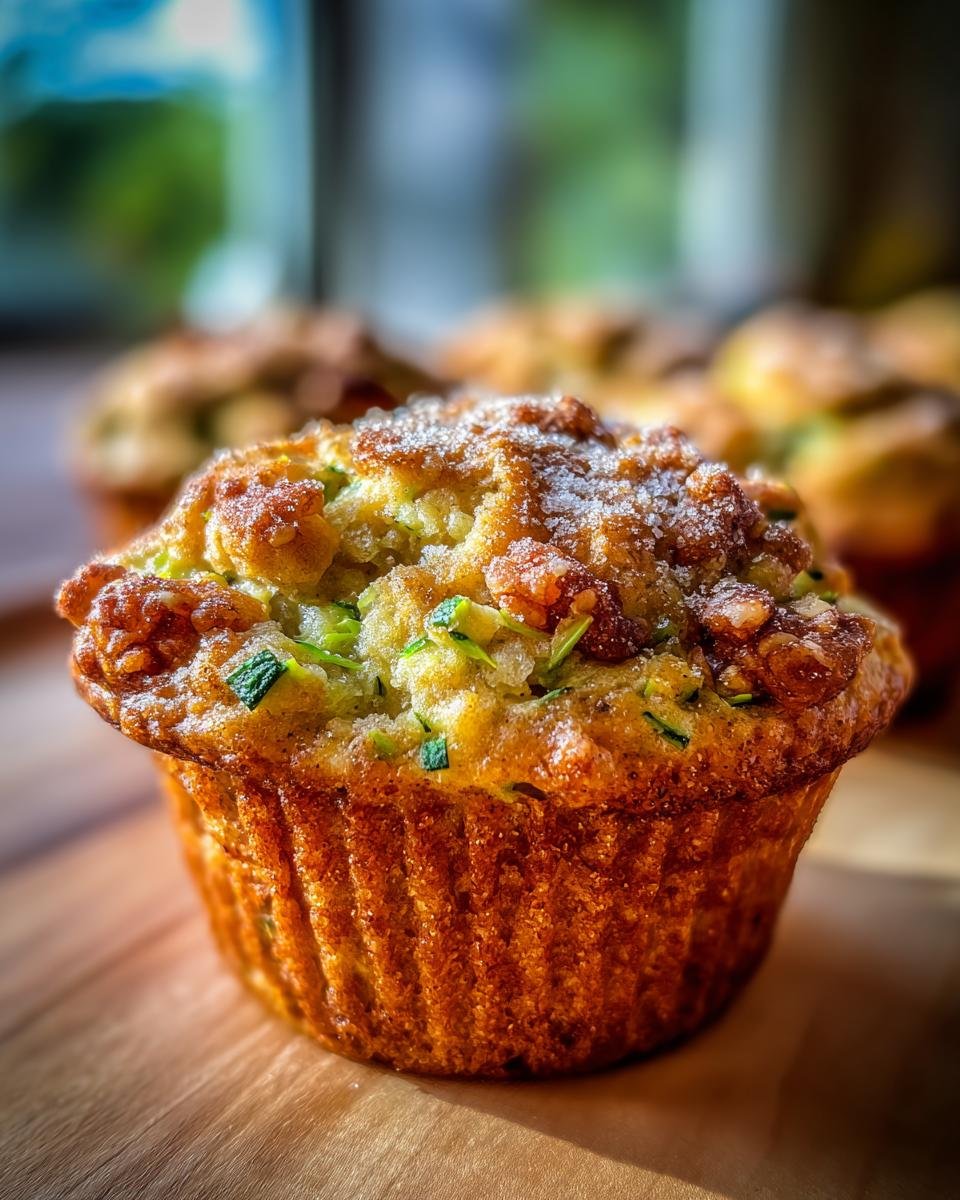 Pineapple Walnut Zucchini Muffins - detail 1
