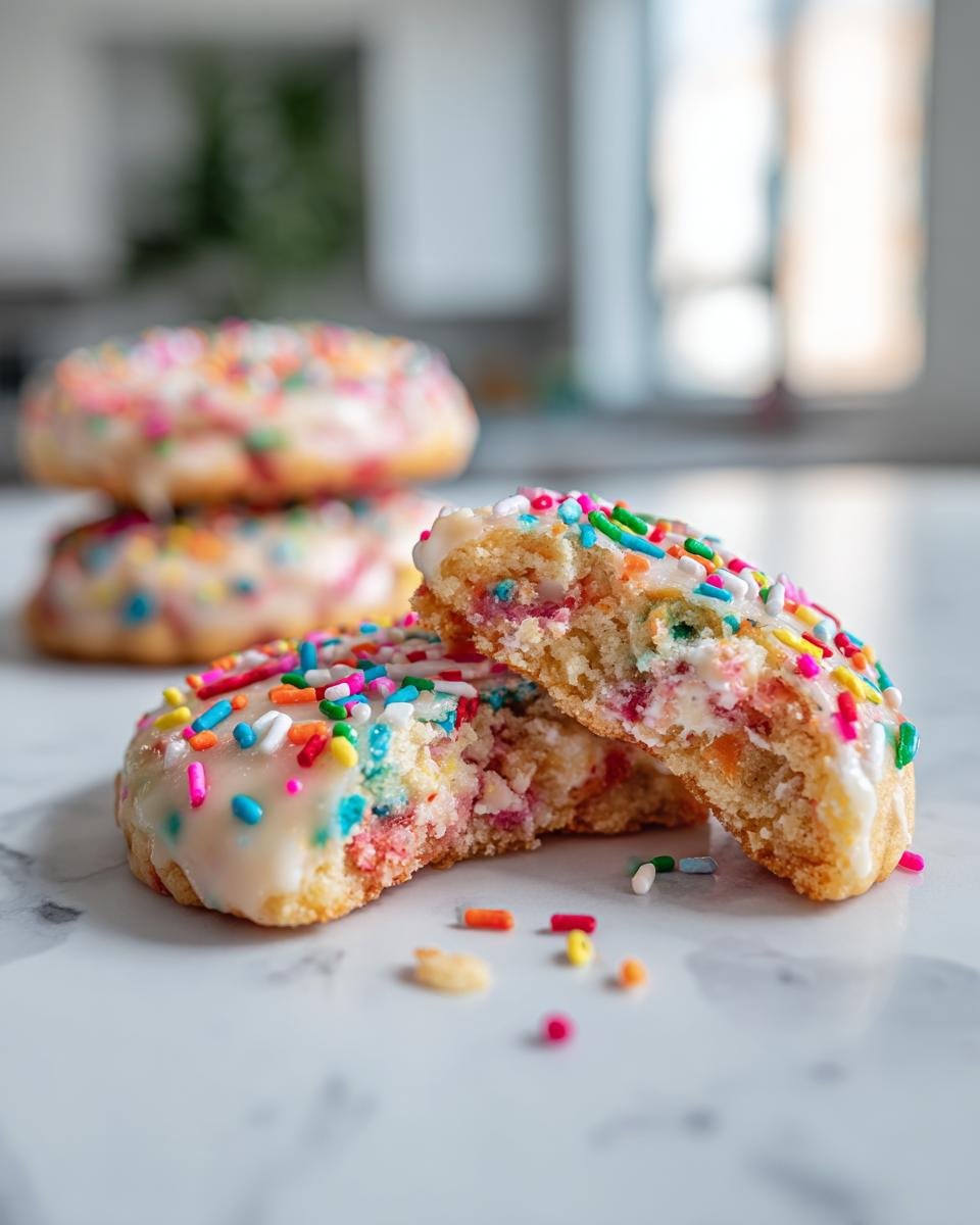 Strawberry Pop Tart Cookies - detail 1