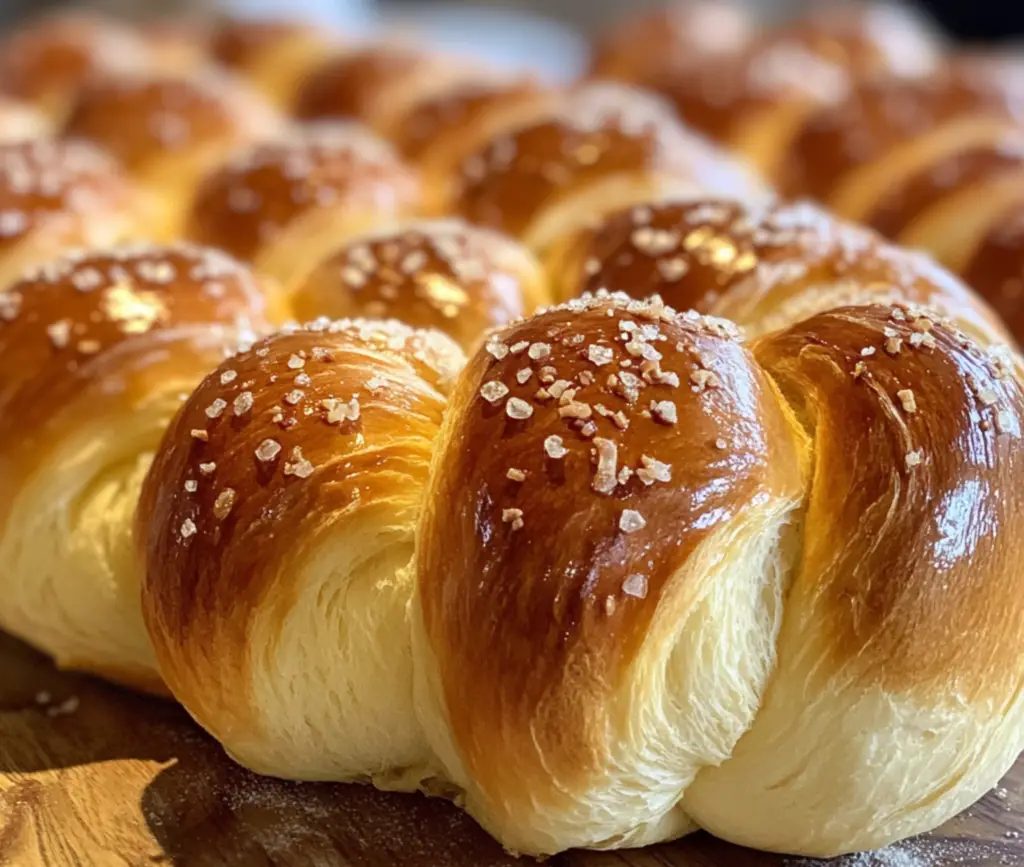 Brioche maison dorée et moelleuse sortie du four