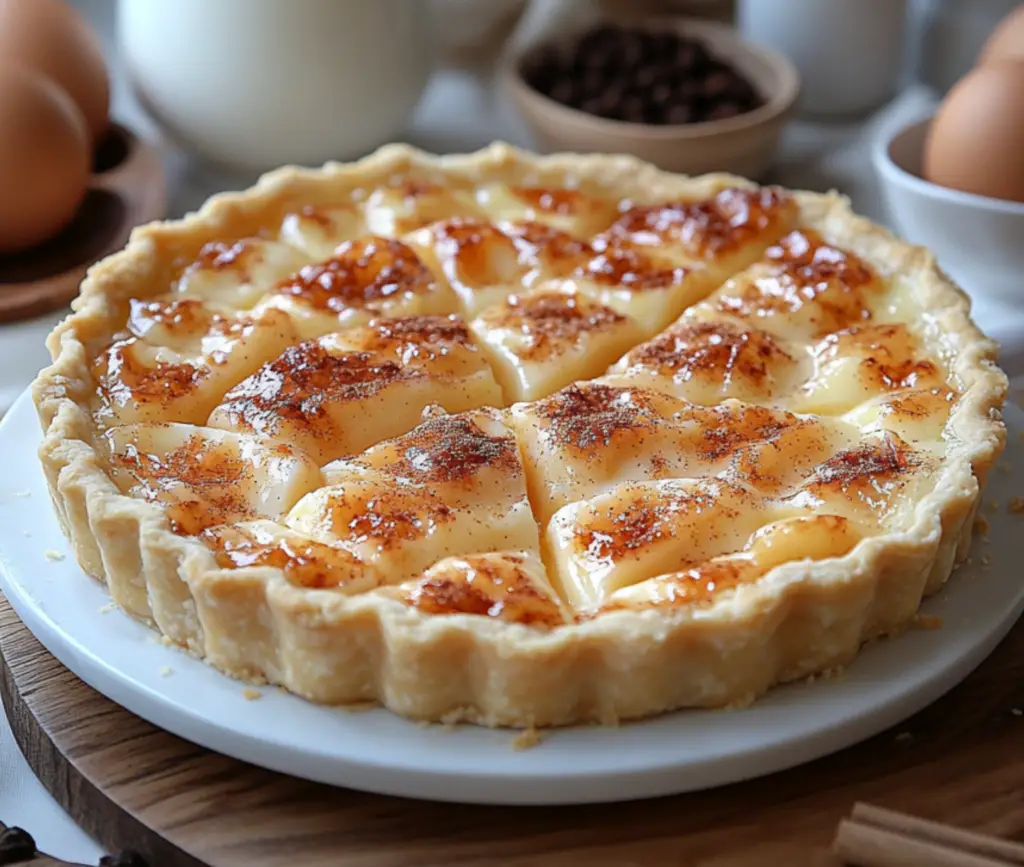 Tarte à la Crème à l'Ancienne : Un Classique Intemporel