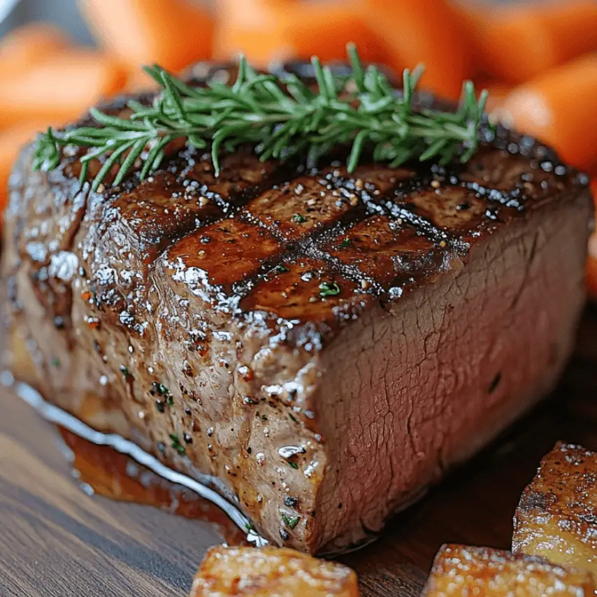 Bœuf Rôti Glacé au Miel et Moutarde : Un Festin Sucré-Salé