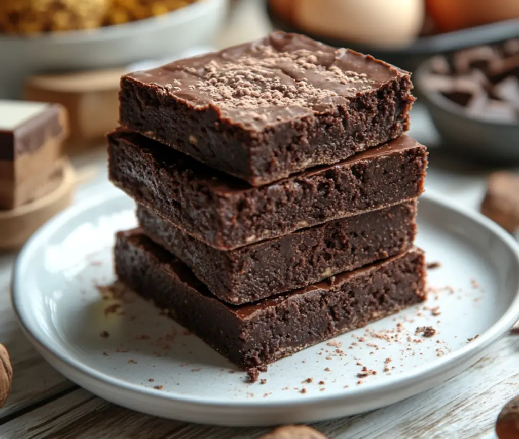 Brownies au Chocolat Fondants Sortant du Four