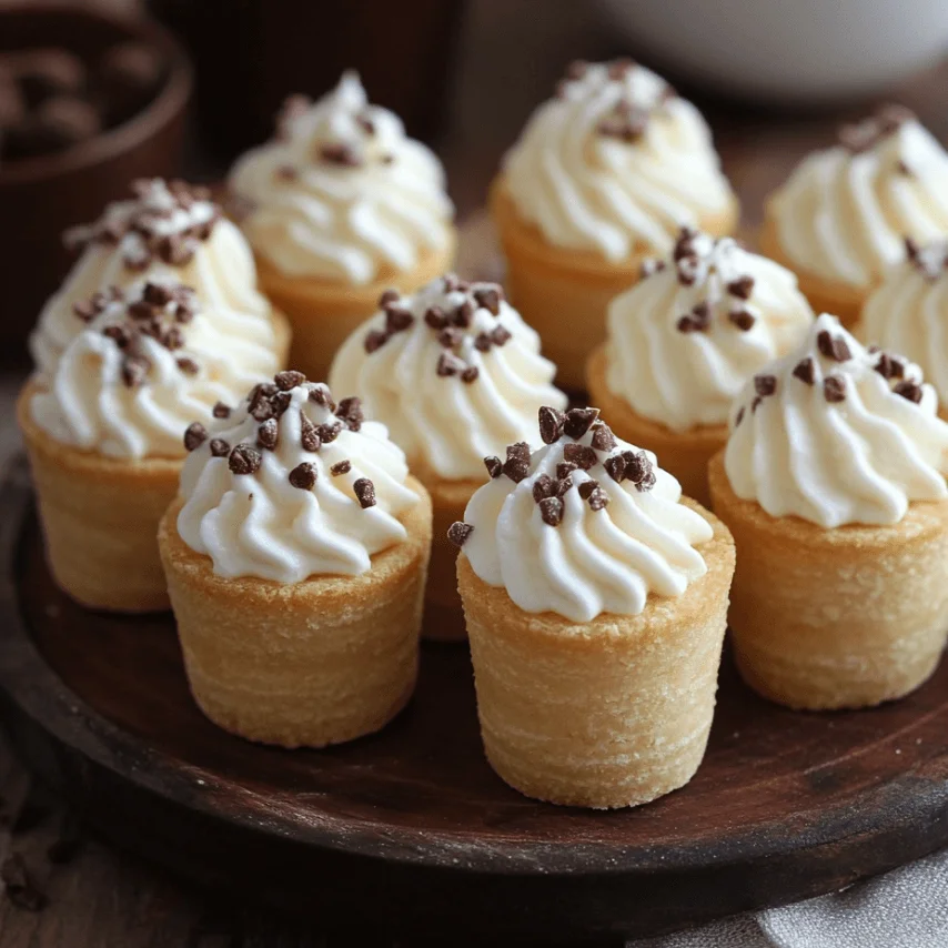 Cannoli à la Crème Pâtissière : Le Dessert Italien Parfait