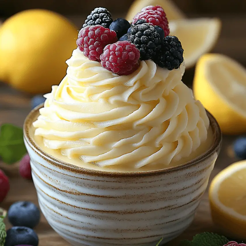 Fondant Citron Mascarpone : Le dessert moelleux et frais qui ravit les papilles