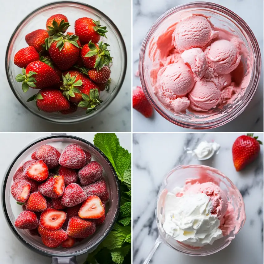 Glace Fraise Maison : La Fraîcheur de l'Été