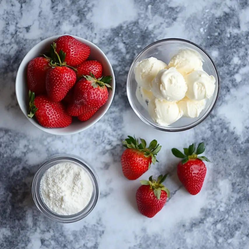 Glace Fraise Maison : La Fraîcheur de l'Été
