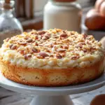 Le Fabuleux Gâteau d'Amandes fraîchement sorti du four