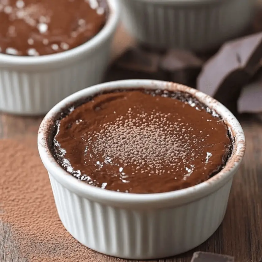 Moelleux au Chocolat Irrésistible avec Cœur Fondant