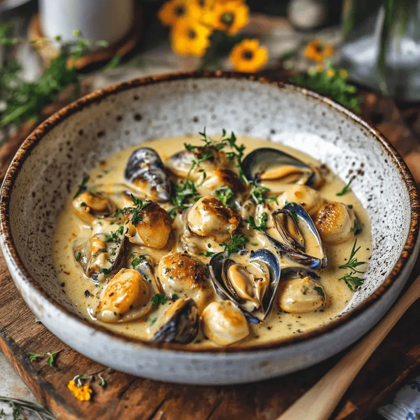 Mouclade Charentaise – Un Plat Traditionnel de la Côte Atlantique