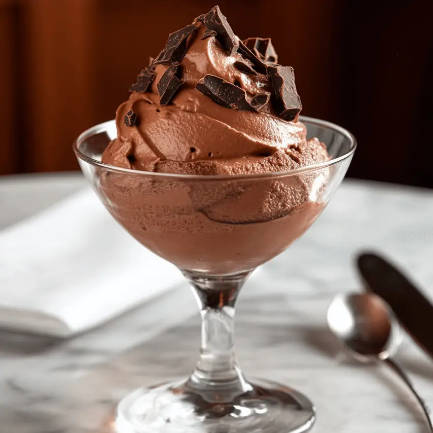 Mousse Chocolat Mascarpone Fondante et Crémeuse
