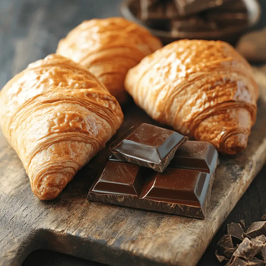 Pains au chocolat express dorés et moelleux