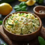 Salade de pâtes ricotta, citron et courgettes – Un plat frais et savoureux