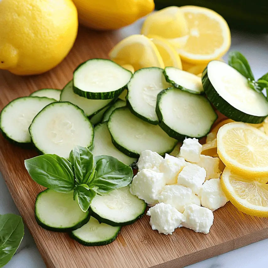 Salade de pâtes ricotta, citron et courgettes – Un plat frais et savoureux