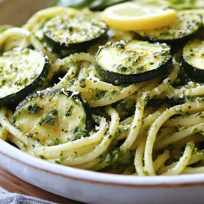 Salade de pâtes ricotta, citron et courgettes – Un plat frais et savoureux
