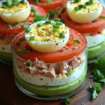 Salade thon avocat œufs – Un repas équilibré et coloré