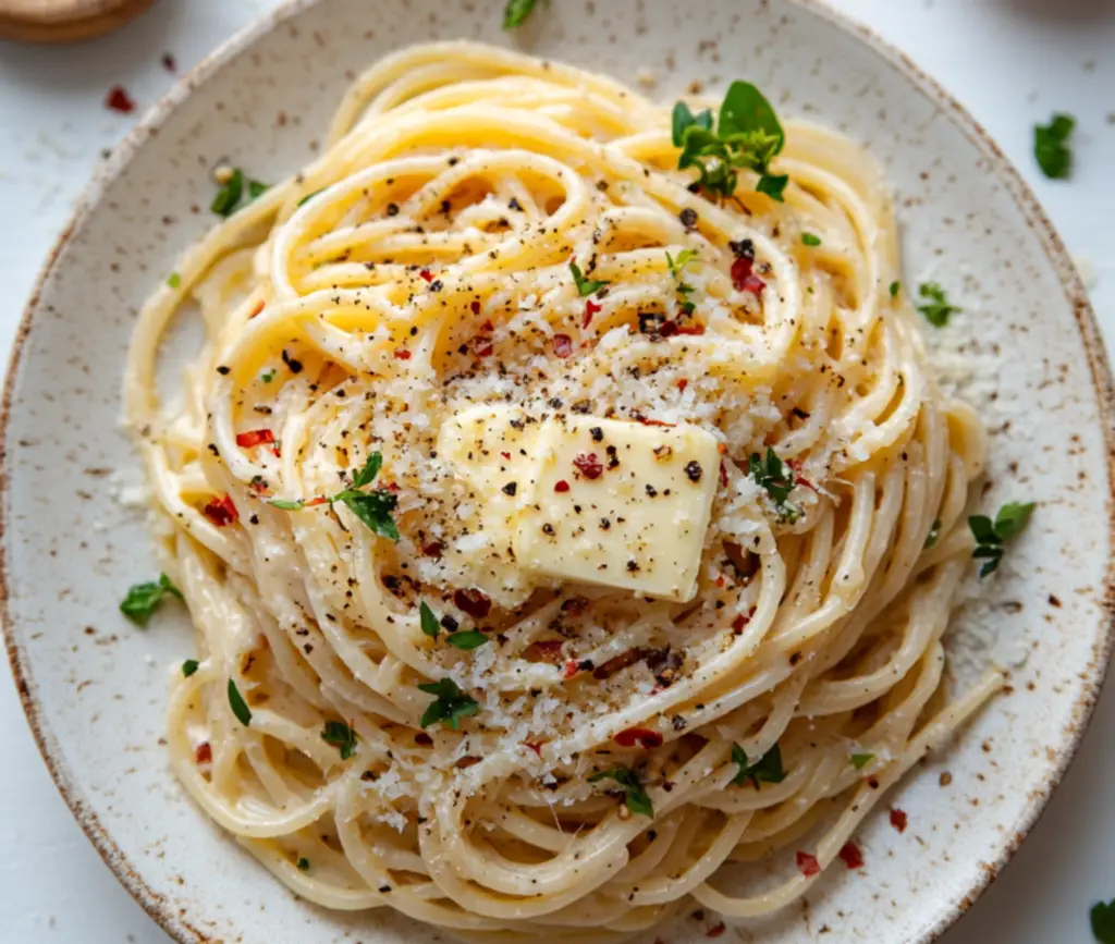 Spaghetti Crémeux aux Trois Fromages : Un Dîner Gourmand