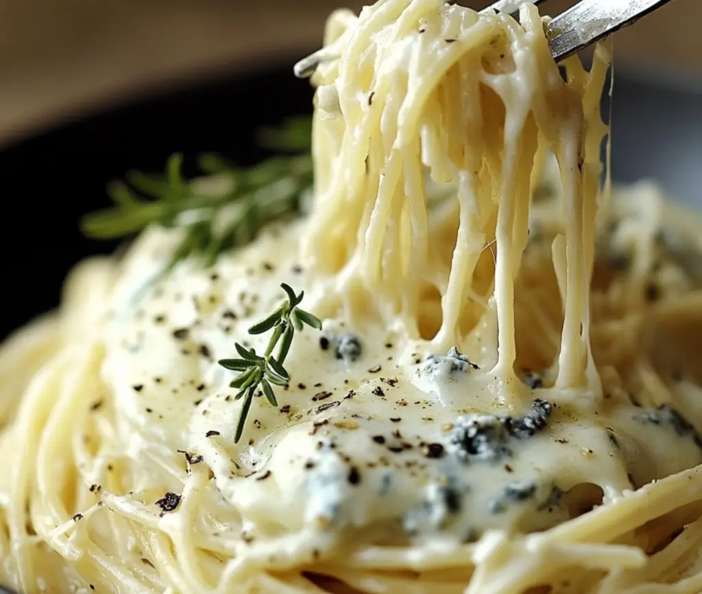 Spaghetti Crémeux aux Trois Fromages : Un Dîner Gourmand