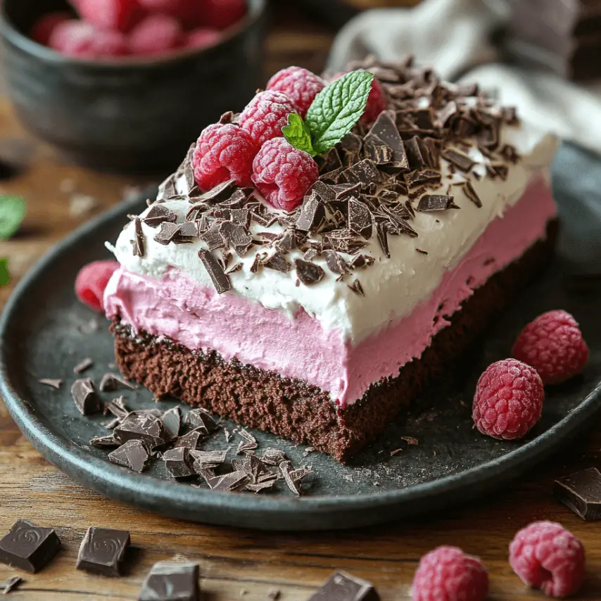 Bûche Chocolat Framboises Mascarpone : Un dessert festif et élégant