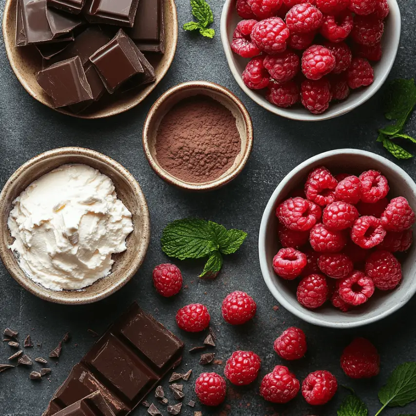Bûche Chocolat Framboises Mascarpone : Un dessert festif et élégant