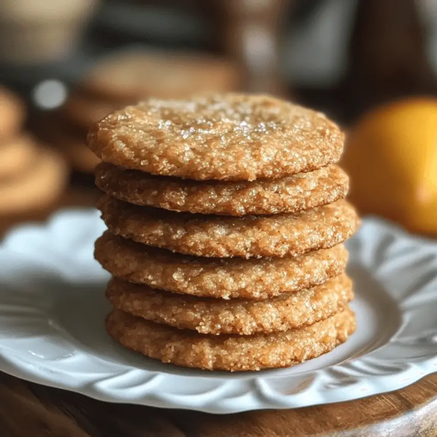 Biscuits au gingembre et zestes d'orange - Recette facile et savoureuse
