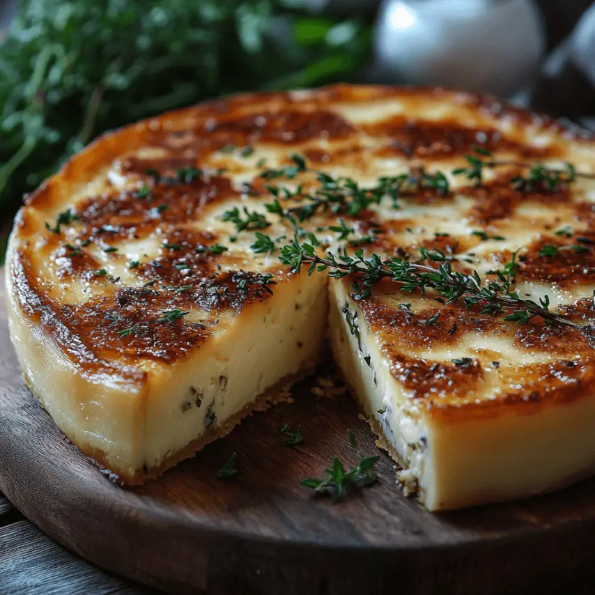 Cake au Comté et Herbes Fraîches : Recette Facile et Délicieuse